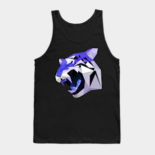 Tiger - Purple Tank Top